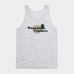 Defunct Wausau Timbers Baseball Tank Top